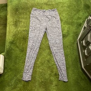 No Comment Grey Juniors Large High Waist Leggings